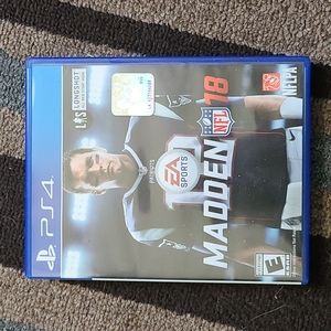 Ps4 madden NFL 18